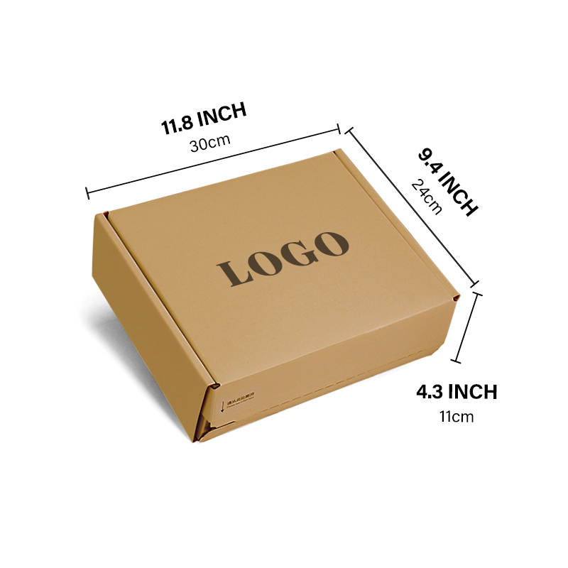 kraft corrugated mailer box