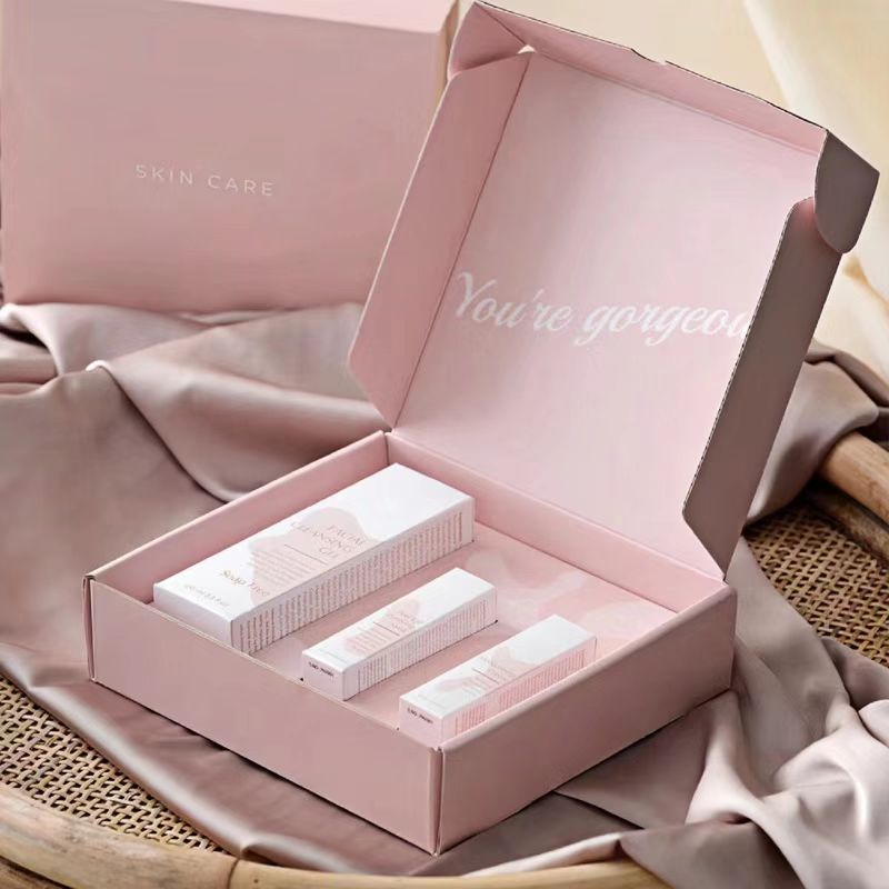 corrugated box for cosmetic