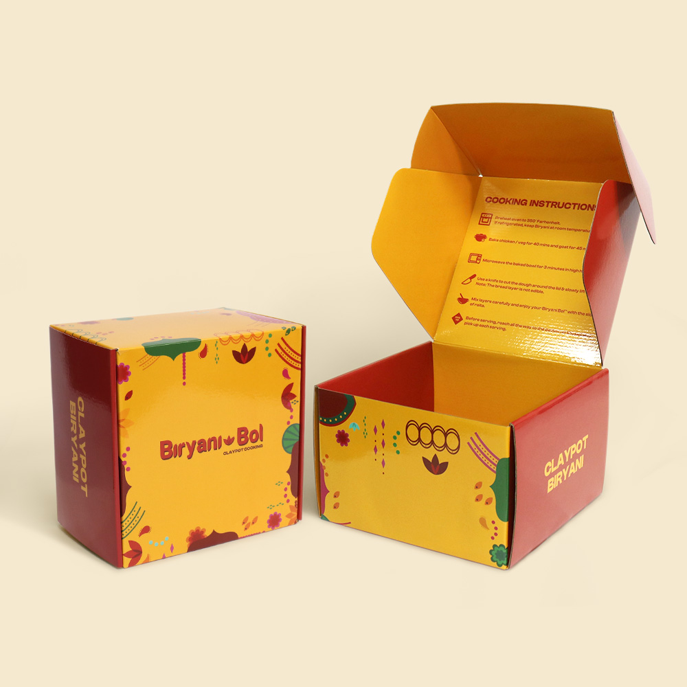 colorful mailing box