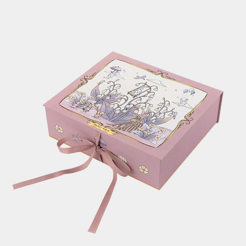 magnetic box with ribbon