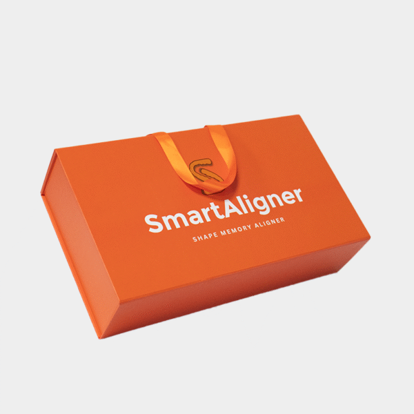 Custom Orange magnetic folding box - Image 3