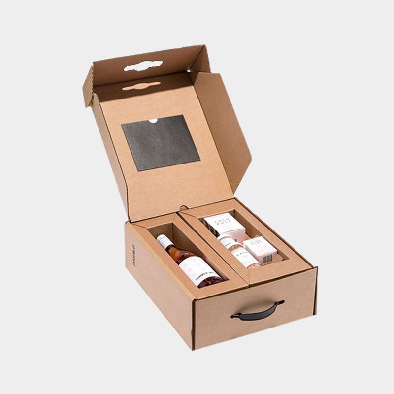 Corrugated Paper Portable Airplane Gift Box